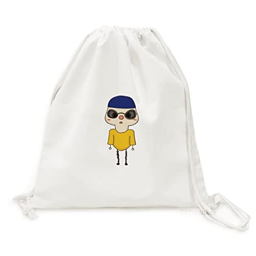 Sac à dos natation flottabilité sportive en toile avec cordon sac de plage réutilisable