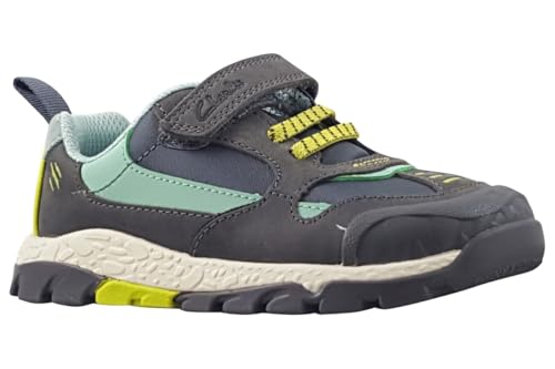 Clarks Steggy2 Park K, Zapatillas Unisex niños, Gris Verde, 1.5 UK