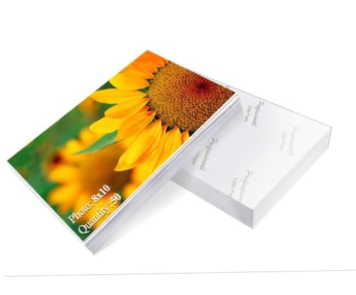 Papier photo jet d'encre brillant 8x10 impression feuilles papier brillant haut