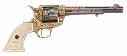 Preisvergleich Produktbild Deko Waffe 45er Colt Peacemaker Kavallerie