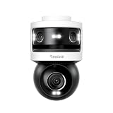 Reolink Dreifachobjektiv PoE Sicherheitskamera für den Außenbereich, 10MP 180° Panorama & 4K PT mit Auto-Tracking, KI-Videosuche, Perimeterschutz, Farb- & IR-Nachtsicht, 24/7-Aufzeichnung, OMVI 3i PoE