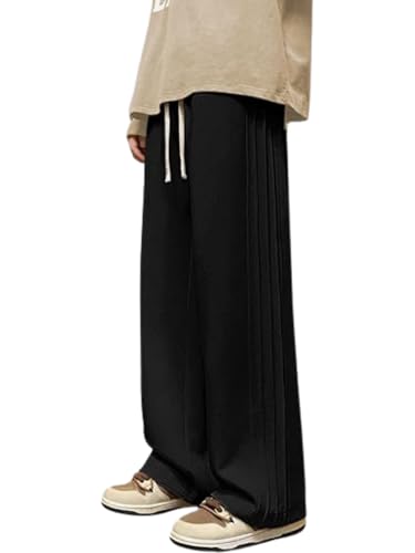 Image of GRECIILOOKS Men Mid Rise Lycra Cargo Track Pants Loose Fit Joggers | Korean Style Travel & Lounge Wear with Pockets