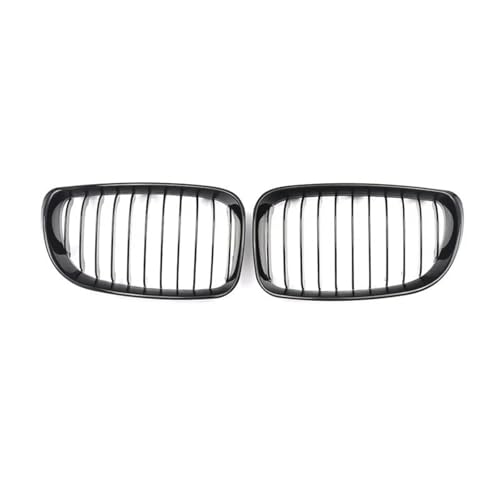 Parrilla delantera negra brillante para BMW Serie 1 E81 E82 E87 E88 de 2007 a 2011