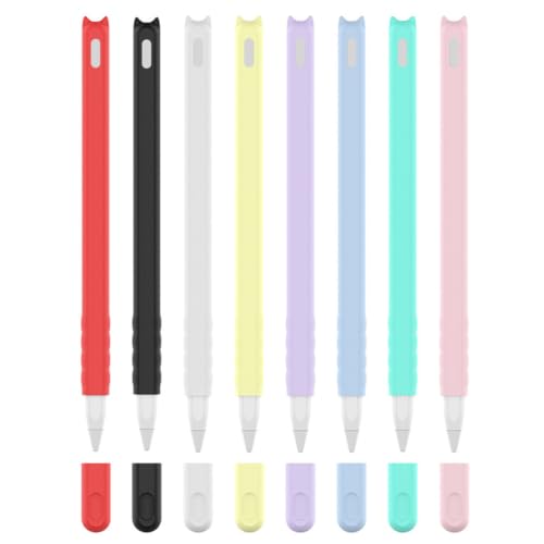 Funda de silicona para Pencil 2 que evita resbalones y protege la punta de caídas