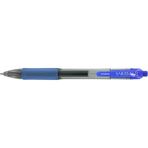 Zebra Pen Sarasa Azul 0.7mm Gel Retráctil Set 24