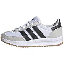 adidas Kids Girls Run 70S 2.0 Lace Up Sneakers Shoes Casual - Grey, White