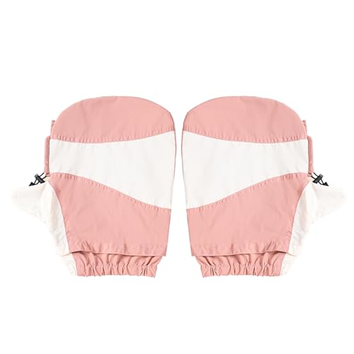 Guantes para ATV – Puños para manillar de moto – Protección antiviento con forro extraíble para Snowboard Scooter ATV Invierno Verano