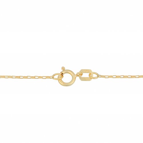 Kooljewelry 14k Yellow, White or Rose Gold 0.7 mm Long Box Chain (16, 18, 20, 22, 24, or 30 inch)2