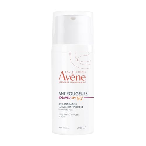 AVÈNE Rosamed Antirougeurs Konzentrat LSF 50+ - Reduziert Rötungen & Juckreiz bei Rosazea - Mit Thermalwasser Angiopausine - Hydriert & Beruhigt - Für empfindliche bis überempfindliche Haut - 30ml
