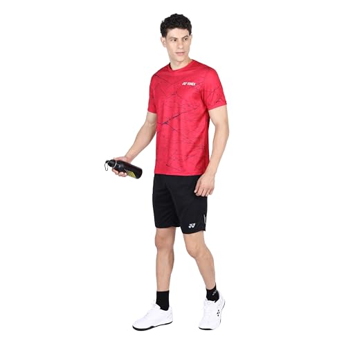 Image of YONEX Essentia Junior T-Shirt - Sustainable Performance | TruDry Moisture-Wicking | Cool, Dry and Comfortable | Round Neck | Light Weight | Eco-Friendly T-Shirt Recycled Plastic Bottles