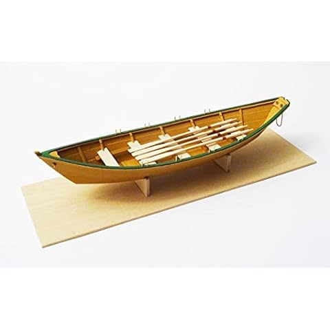 Lowell Grand Banks Dory Wooden Model Ship Kit - 1:24 Scale Plank-on-Frame Construction with Laser Cut Basswood Parts, Detailed Plans & Instructions, Display Base Included - Beginner Level Cover