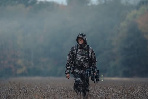Image of SCENTBLOCKER Men's Lightweight Waterproof Breathable Camo Rain Jacket