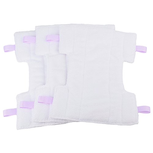 F Flammi 3 Pack Replacement Microfiber Vacuum Pads