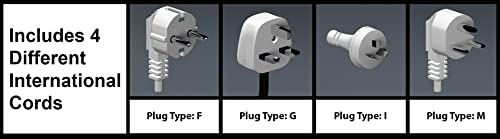 Voltage & Frequency Converter & Transformer - Step-Down 220V 50Hz to 120V 60Hz - Continuous Power, Smart Protection Features, Pure Sine Wave Output – PowerXchanger EX-123