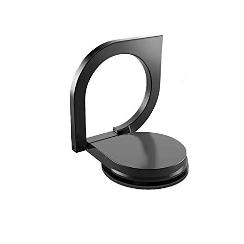 Kalopro Handy-Ringhalter, 360 ° drehbar, Metallring, Telefonständer, passend für alle Smartphones, Tablets (grau) Cover