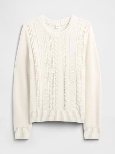 Image of Gap Women's Cable Crewneck Sweater