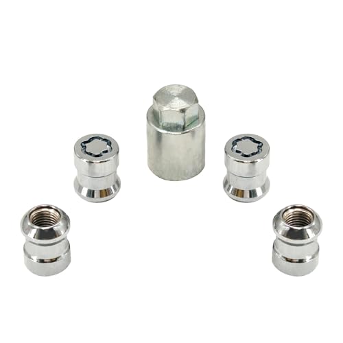 Image of Wheel Lock Lug Nut Set Compatible with Honda CR-V 2007-2025 Civic 2016 Accord 2008-2012 Replace 08W42-SCV-101,08W42-SCV-102,08W42-SCV-100, PREO-CV3-066, PREO-HRV-045, PREO-INS-055