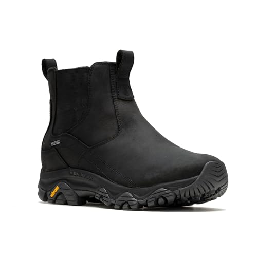 Merrell Men's MOAB ADVENTURE 3 CHELSEA WATERPROOF Hiking Boot, Black, 11