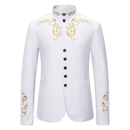 Veste victorienne homme pour costume historique | Manteau brodé