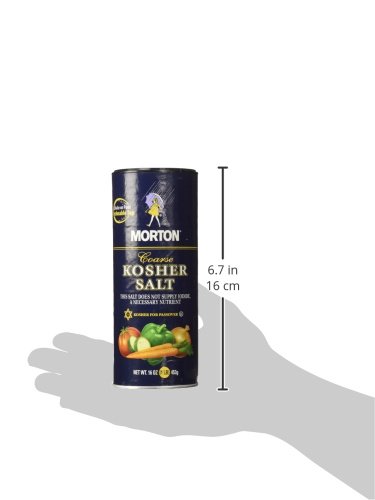 Miniatura 5 de Morton Sal kosher gruesa, 16 onzas (paquete de 3)