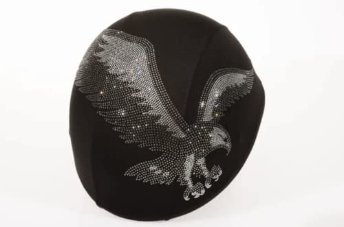 Helmetra Rhinestone Eagle Helmet Cover, Custom Helmet Covers, Eagle Helmet, Helmet Accessories
