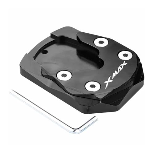 Agrandisseur coussin de béquille XMAX 125 300 400 et support latéral d'extension pour moto