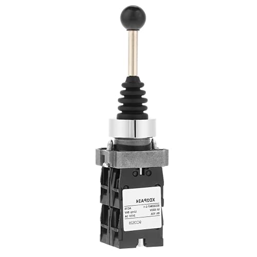 Duokon Joystick-Schalter, 4-Positionen-Rückholfeder-Rückstellungsschalter, Joystick-Steuerungsersatz für Heimstromkreis-Steuerkreisindustrie Cover