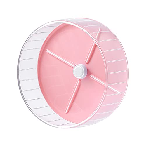 XISAOK Mute Hamster Running Wheel with Stand Rotatory Jogging Wheel Small Exercise Product