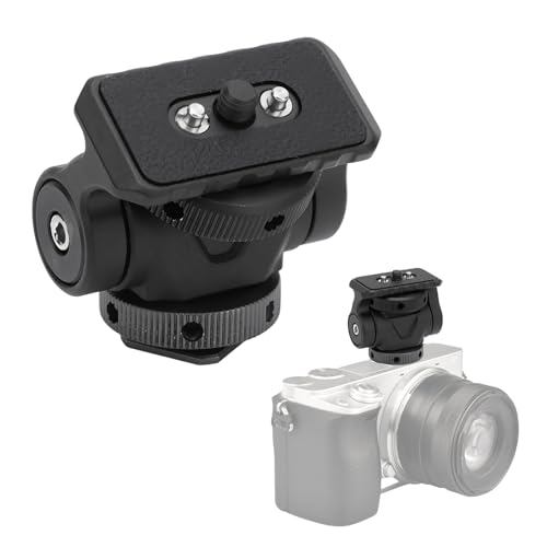 Suporte para monitor de câmera, suporte de extensão de tela de câmera com rotação ajustável de 360 g