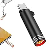 Mini accendino elettrico da esterno, alimentato da connettori di tipo C, perfetto per viaggi, componenti elettronici, collegare il telefono cellulare e soffiare al lavoro, per telefoni cellulari e