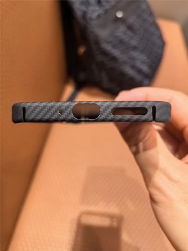 GIMENOHIG Thin Lightweight 600D Aramid Carbon Fiber Case for Google Pixel 9 Pro XL Black