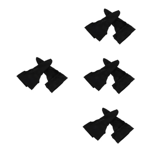 GANAZONO 4pairs Bowling Thumb Protection Sleeve Soft Lightweight and Adaptable Bowling Gloves for Injury Prevention Easy to Clean and Portable for Convenient Carrying