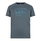Canterbury Unisex Kinder Superleicht, Kurze Ärmel T-Shirt, Stormy Weather, 128