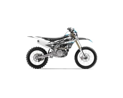 Kit déco Skew Yamaha 450 WRF gris : masquez les rayures de vos plastiques