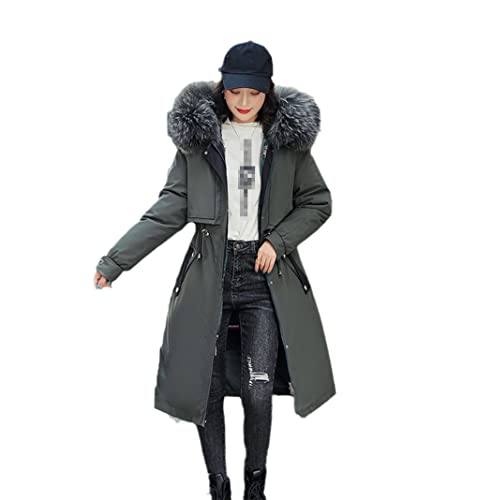 Manteau d'hiver coréen mi-long avec doublure amovible fini les coups de froid