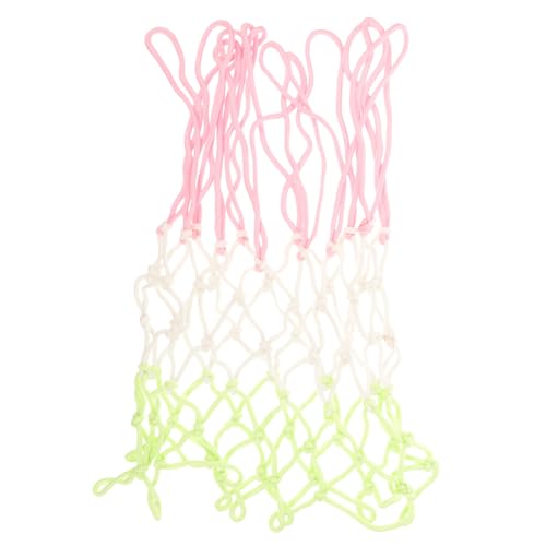 Balacoo Professional Basketball Net Glow-in-The-Dark Basketball Hoop Net Water Resistant for Friends