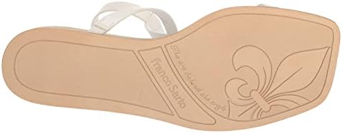 Franco Sarto Womens Sybil Wedge Sandal White 8 M | Image 3