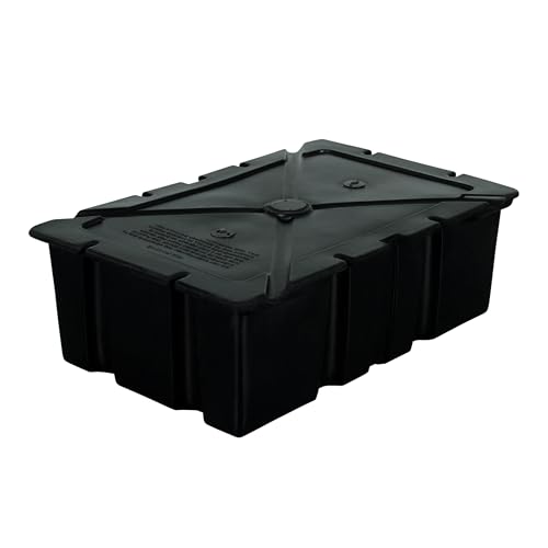 Taylor Made Products 46118 Dock Float 24 x 36 x 12 inch Height Black