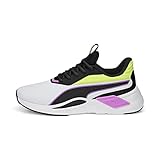 Perfil bajo PUMA Lex Wn\'S, Zapatillas de gimnasio, para Mujer, Multicolor (Puma White Electric Orchid), 40 EU