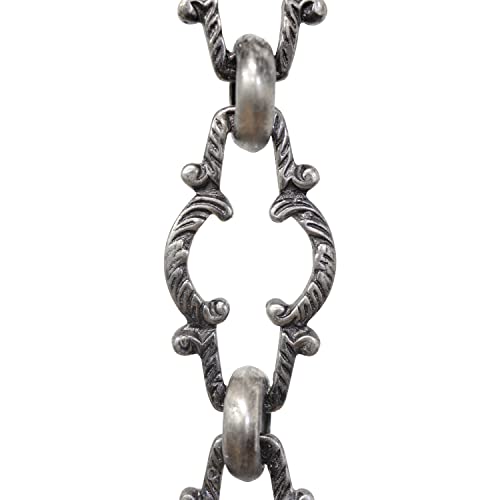 Image of RCH Hardware CH-36-AN Brass Chandelier Chain, Antique Nickel (1 Foot)