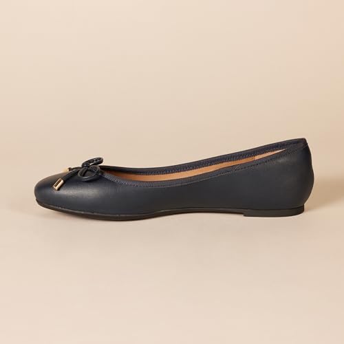 Image of Amazon Essentials Women's Comfortable Round Toe Ballet Flats with Bow