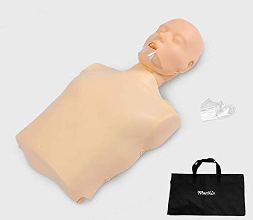 Amazon.co.jp: 心肺蘇生トレーニングモデル CPR訓練シミュレータ