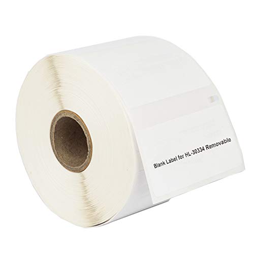 Houselabels Compatible Dymo 30334 Multipurpose Labels (2-1/4" X 1-1/4") With Removable Adhesive Compatible With Rollo, Dymo Lw Printers, 1 Roll / 1,000 Labels Per Roll #TOP4