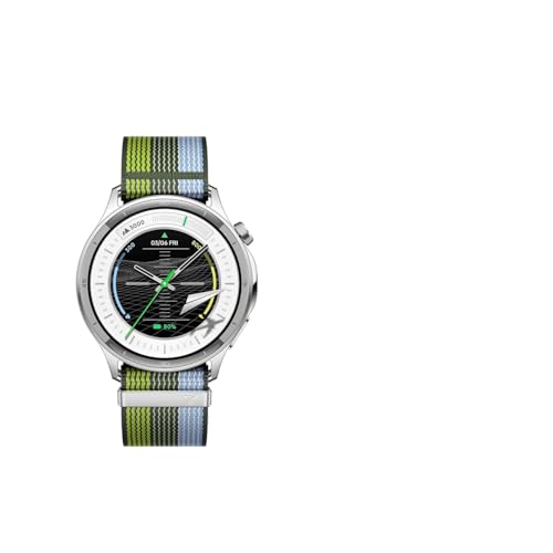 OPPO Watch S Smartwatch   Pantalla AMOLED 1.5”, hasta 10 Días de Batería, ECG, SpO2, Más de 100 Modos Deportivos, Resistencia IP68, Compatible con Android y iOS   Plata