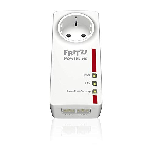 FRITZ!Powerline 1220E - Powerline Adapterkit 1GbE, HomePlug AV (HPAV) - Powerline - Immagine 1