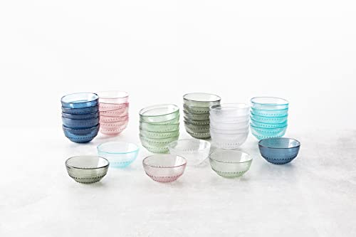 Fortessa JUPCL.BOWL.05 Jupiter Vintage Glassware Collection 5 Inch Cereal Salad Dessert Snack All-Purpose Bowl 6 Pack thumb #3