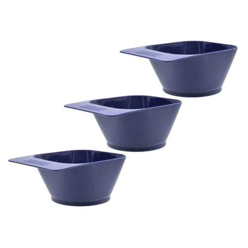 VALICLUD 3piezas Cuenco Para Tinte Cabello Unidades Mezclador De Bol Para Teñir El Cabello Bol Para Tinte Para Peluquería y