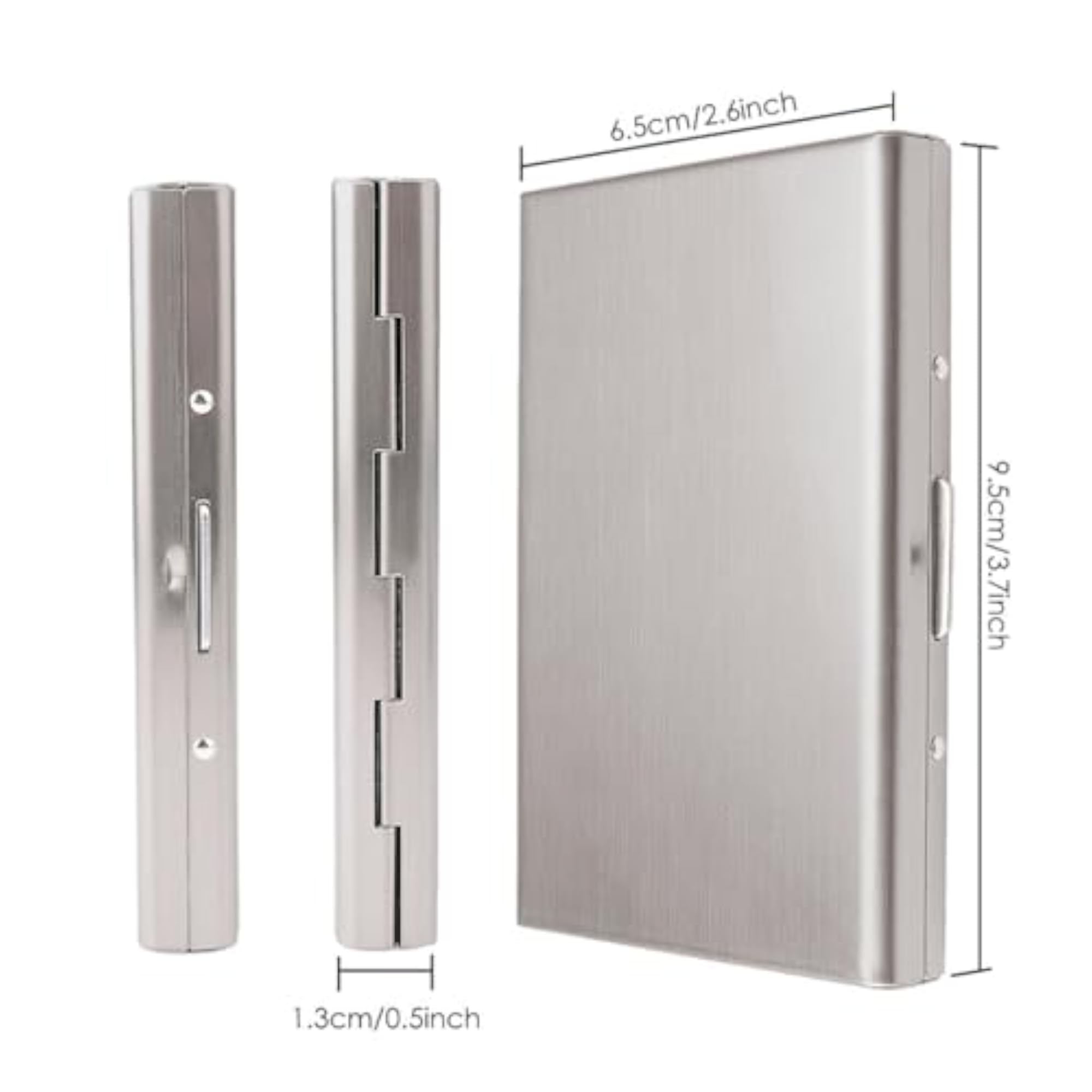 Metal Water-Resistant Stainless Steel Card Holder