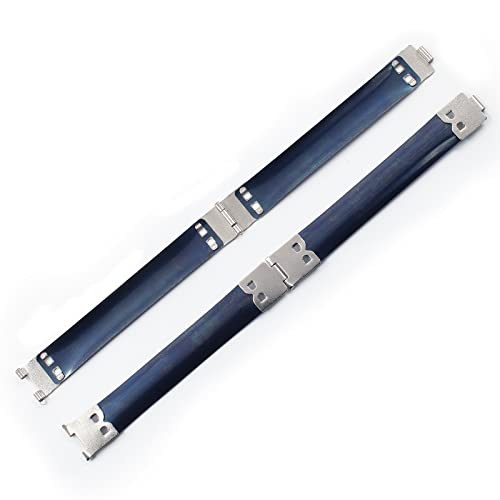 Image of Murtenze 20Pack 100mm Metal Internal Flex Frame Kiss Clasp, Purse Frame Coin Handbag Hinges for Bag Coin Purse Handmade Wallet DIY Craft.