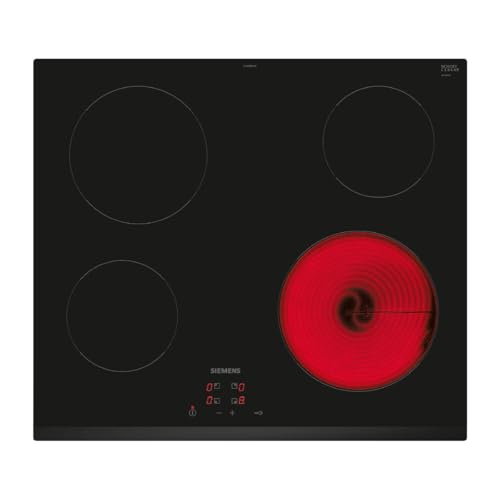 SIEMENS ET63RBEA8E ENCIMERA VITROCÉRÁMIQUE ENCASTRABLE 60 CM 4 ZONAS COULEUR BISELADA EASYTOUCH - vue 2
